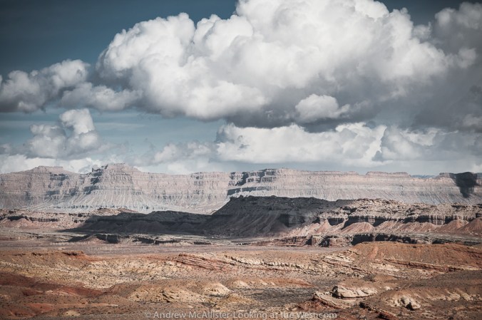 Book Cliffs from the San Rafael Reef in Southern Utah
